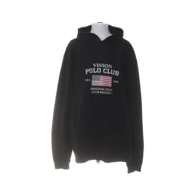 Hoodie (Black, Multicolored) from Vinson Polo Club Cotton, Polyester