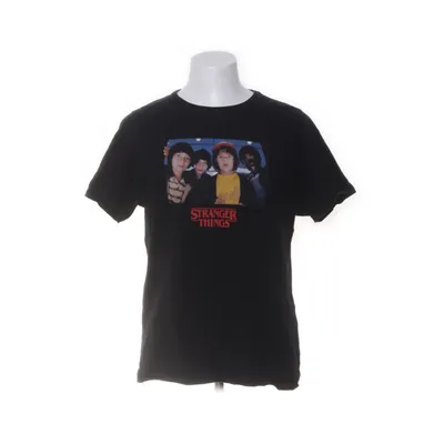 T-shirt (Black, Multicolored) from Stranger Things x Pull & Bear