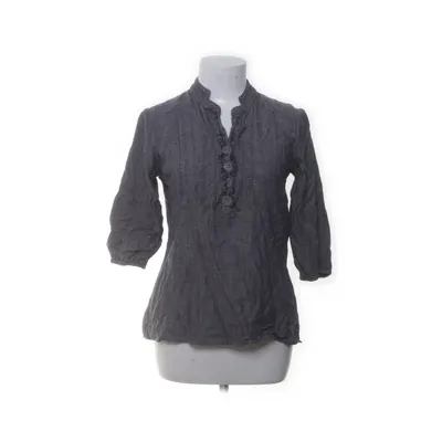 Blouse (Grijs, Meerkleurig) van Kaffe Katoen, Linnen