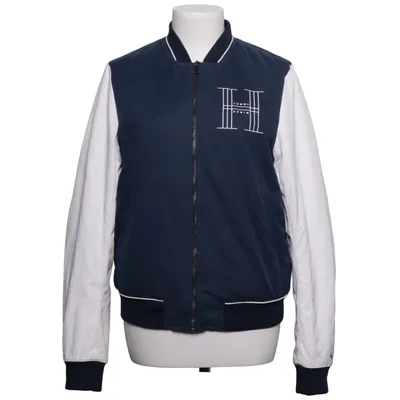Bomberjack (Blauw, Wit) van Tommy Hilfiger Denim Katoen, Elastaan, Polyester