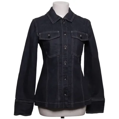 Denim jacket (Blue) from Zara Cotton, Elastane
