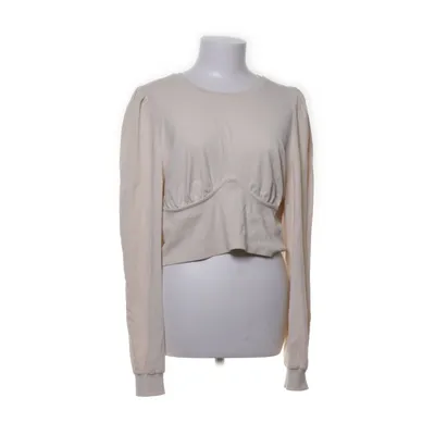 Crop top (Beige) från Monki Bomull, Elastan