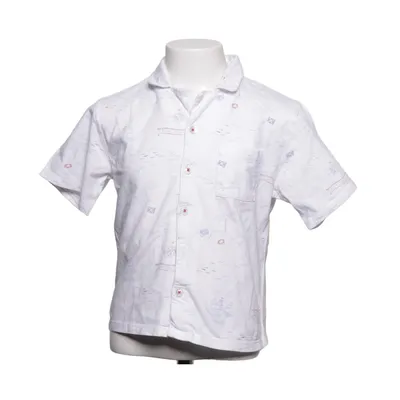 Short sleeve shirt (White, Multicolored) from The Little White Company Organic cotton