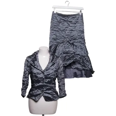 Skirt suit (Gray) from Vera Mont Elastane, Metallic fiber, Polyamide, Polyester