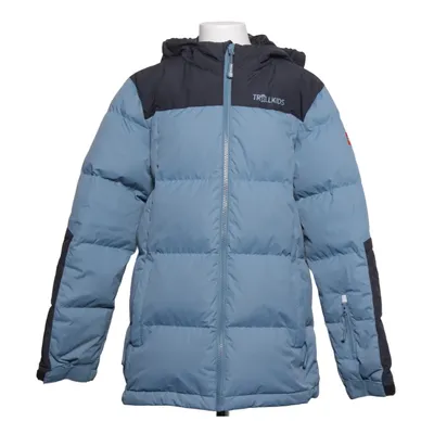 Down jacket (Blue, Black) from Trollkids Down, Feather, Polyamide, Polyester