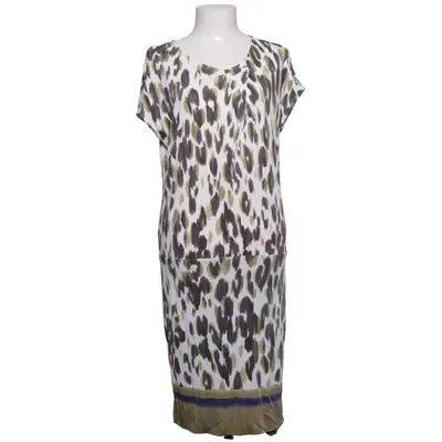 Dress (White, Green, Multicolored) from Luisa Cerano Polyester, Viscose
