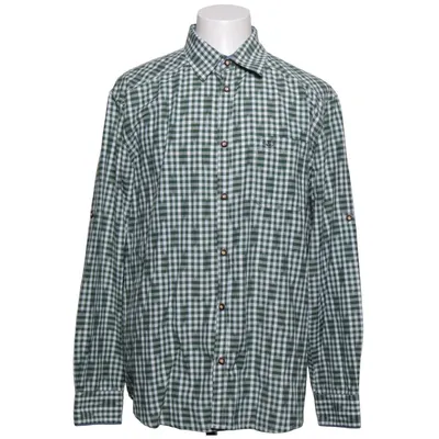 Skjorta (Grön, Vit) från Wiesnkönig Bomull, Polyester