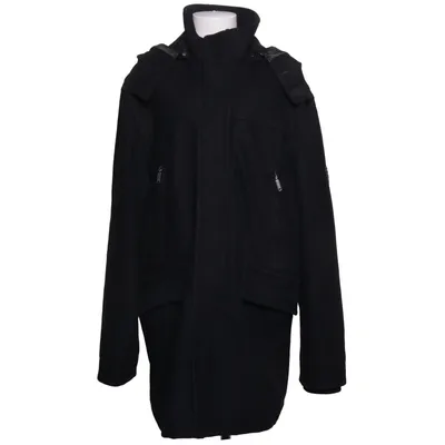 Coat (Black) from Redwood Cotton, Polyamide, Polyester, Viscose, Wool