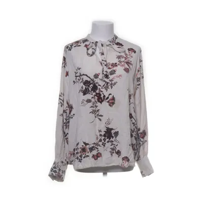 Knytblus (Vit, Flerfärgad) från Rabalder Viskos