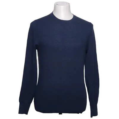 Pull-over (Bleu) de Gutteridge Cachemire, Coton, Soie
