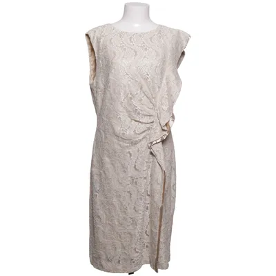 Cocktail dress (Beige) from Tahari by Arthur S. Levine Elastane, Polyamide, Polyester