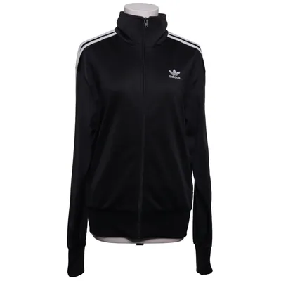 Træningsjakke (Sort, Hvid) fra Adidas Genanvendt polyester
