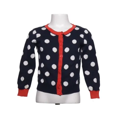 Cardigan (Blue, White, Red) from Polarn O. Pyret Cotton