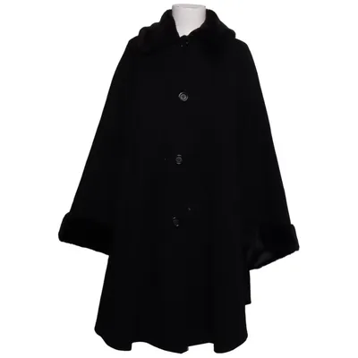 Cape (Sort) fra Danwear Akryl, Kashmir, Polyamid, Polyester, Viscose, Uld