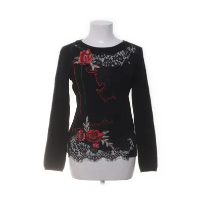 Sweater (Sort, Flerfarvet) fra Desigual Elastan, Polyamid, Viscose