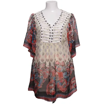 Top (Beige, Multicolored) from Sophyline Polyester