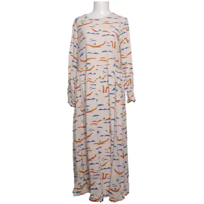 Maxi dress (Beige, Multicolored) from Bobo Choses Linen, Viscose