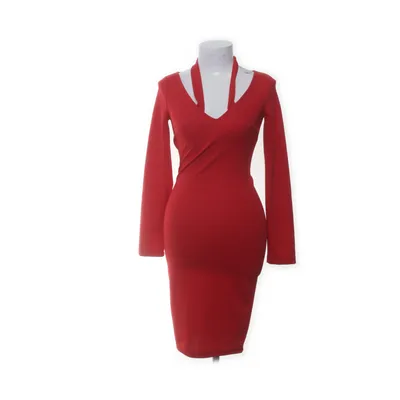 Klänning (Röd) från Naoko Polyester, Viskos