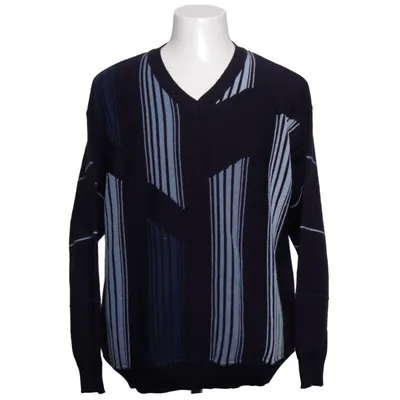 Pullover (Blå, Grå) från Hajo Akryl, Merinoull