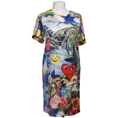 Kleid (Mehrfarbig) von Moschino Couture! Polyester