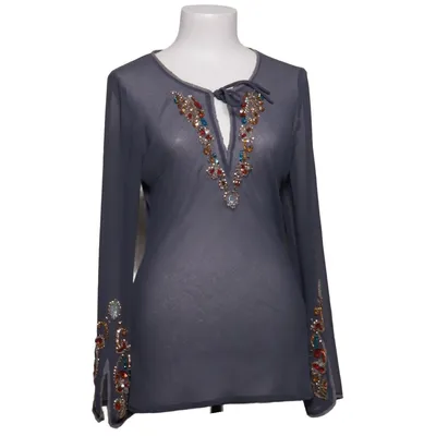 Blouse (Gray) from Lysgaard Viscose