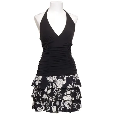 Halterneckklänning (Svart, Vit, Flerfärgad) från Xoxo