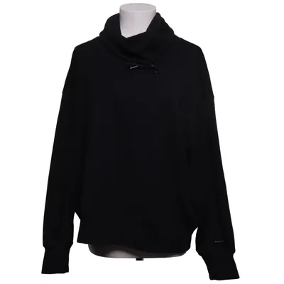 Sweat à capuche (Noir) de Stronger Élasthane, Modal, Polyester