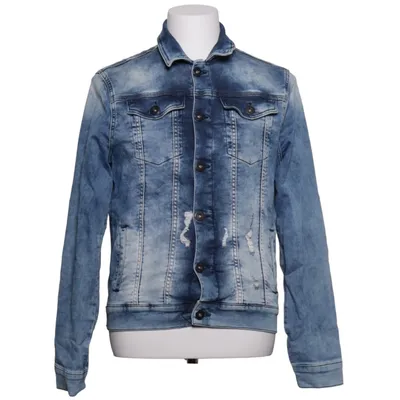 Denimjakke (Ashes/2 Color Jog Jacket) fra Ashes To Dvst Bomuld, Elastan