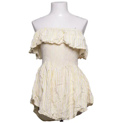Byxdress (Gul, Vit) från NLY Trend Viskos