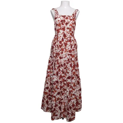 Robe longue (Blanc, Marron) de Mango Coton