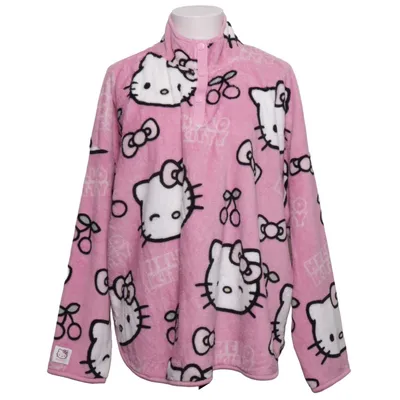 Fleecetrøje (Pink, Hvid, Sort) fra Primark Polyester