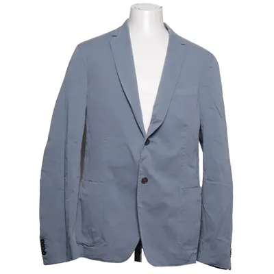 Blazer (Blauw) van Hugo Boss Katoen, Elastaan, Polyester
