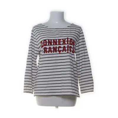 Långärmad t-shirt (Vit, Flerfärgad) från French Connection Bomull, Elastan
