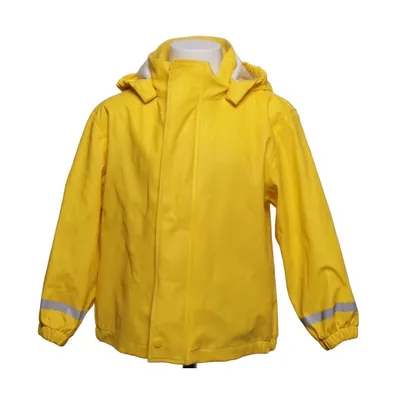 Regenjack (Geel) van Fun Tech Polyester, Polyurethaan