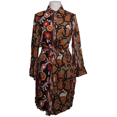 Blousejurk (Zwart, Bruin, Meerkleurig) van La Fée Maraboutée Viscose