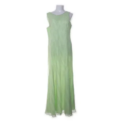 Evening gown (Green) from Frank Usher Polyester, Silk