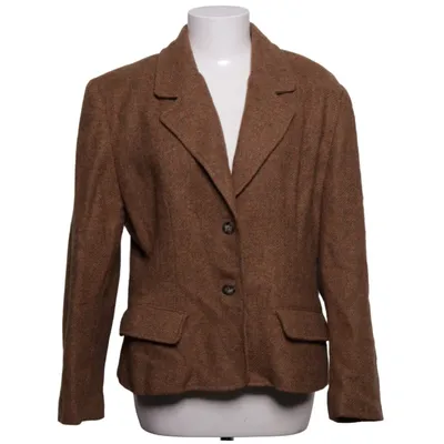 Blazer (Bruin) van Colour Club Acetaat, Acryl, Polyester, Viscose, Wol