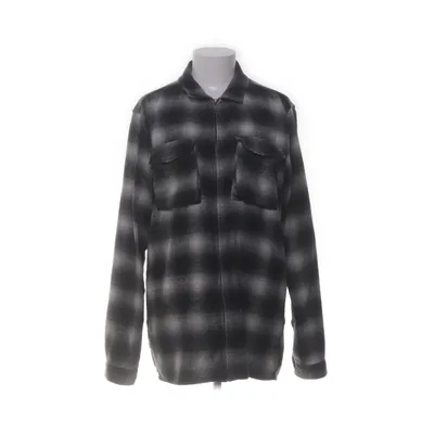 Flanellskjorta (Svart, Vit) från Anerkjendt Silke, Ull