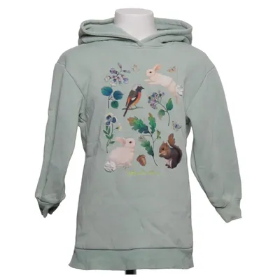 Capuchon sweater (Groen, Meerkleurig) van Whooli Chen x H&M Katoen, Polyester
