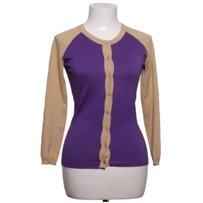 Cardigan (Purple, Beige) from KOOKAI