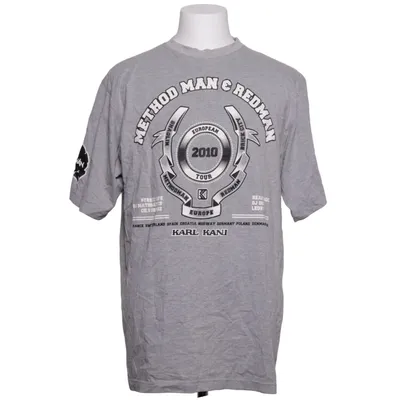 T-shirt (Gray) from Karl Kani Cotton, Polyester