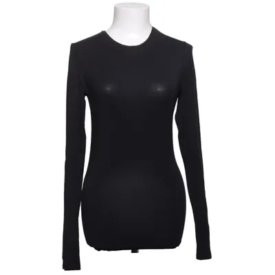 Langærmet t-shirt (Sort) fra Djerf Avenue Elastan, Tencel