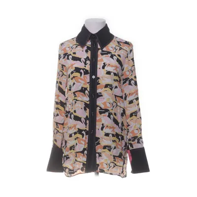 Bluse (Sort, Flerfarvet) fra Stine Goya Bomuld, Silke, Viscose