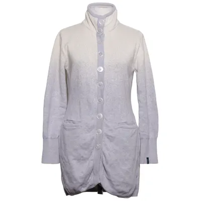 Cardigan (Gray, White) from Tranquillo Organic cotton