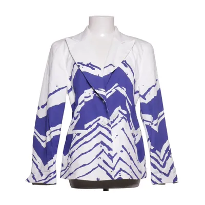 Blazer (Blue, White) from Riani Cotton, Elastane