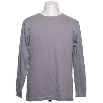 Långärmad t-shirt (Grå) från Identic Man Bomull, Viskos