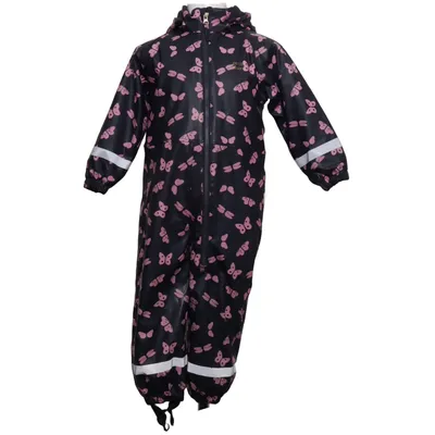Outdoor overalls  (Sort, Pink) fra Petite Chérie Polyester