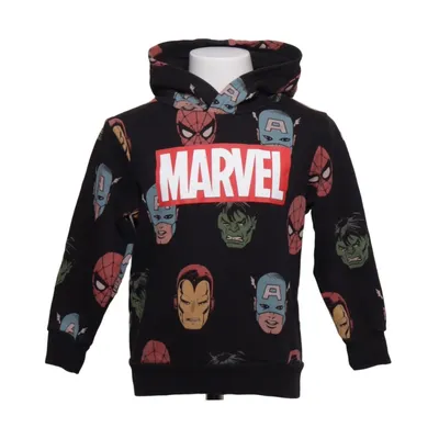 Hoodie (Black, Multicolored) from H&M Cotton, Elastane, Polyester