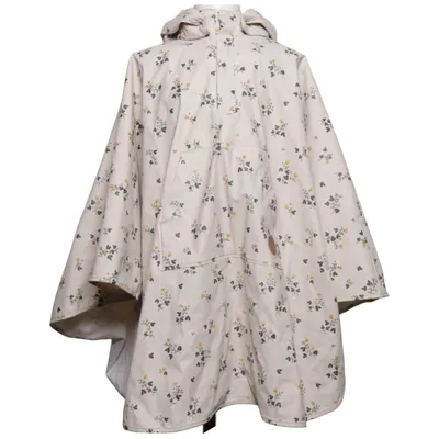 Poncho de pluie (Beige, Multicolore) de Kuling x Garbo & Friends Polyuréthane, Polyester recyclé
