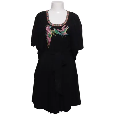 Kleid (Schwarz, Mehrfarbig) von Matthew Williamson for H&M Seide